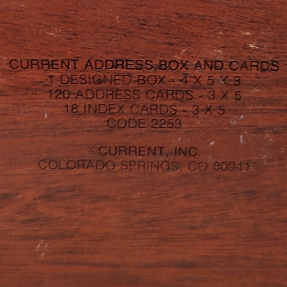 Vintage Box of Address Cards - 3 Designs - Picture 7 of 9